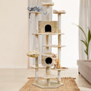 i.Pet 203cm Cat Scratching Post - Beige