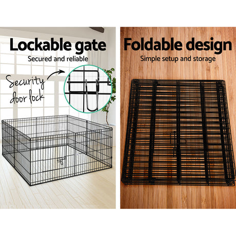 i.Pet Pet Dog Playpen 2X24