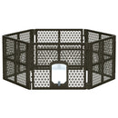i.Pet Pet Dog Playpen Enclosure 6 Panel Fence Puppy Cage Plastic Play Pen Fold