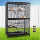 i.Pet Rabbit Cage Bird Ferret Parrot Aviary Cat Hamster 4 Level 142cm