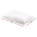 Giselle Bedding Set of 2 Duck Down Pillow - White
