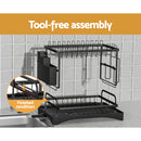 Everfit Baseball Pitching Kit with Rack Rebound Net Softball Training Aid