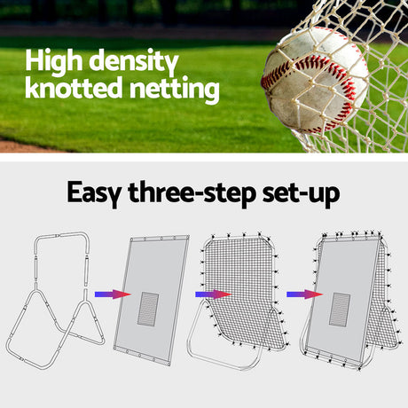 Everfit Soccer Goal Football Net Baseball Target Rebound Training Carry Bag