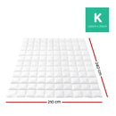 Giselle Bedding Duck Down Feather Quilt 700GSM King Size