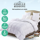 Giselle Bedding Duck Down Feather Quilt 700GSM King Size