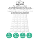 Giselle Bedding Duck Down Feather Quilt 500GSM Queen Size