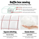 Giselle Bedding Queen Size 500GSM Goose Down Feather Quilt