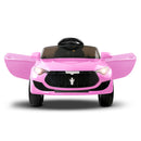 Rigo Kids Ride On Car Battery Electric Toy Remote Control Pink Cars Dual Motor