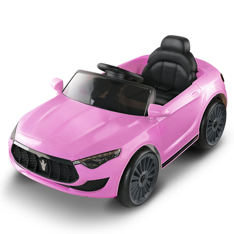 Rigo Kids Ride On Car Battery Electric Toy Remote Control Pink Cars Dual Motor