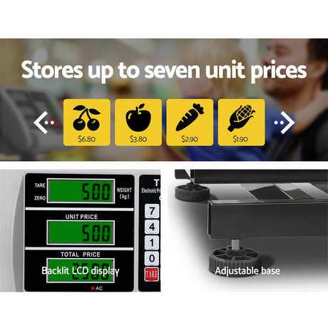 eMAJIN Platform Scales 150KG Digital Electronic Scale Shop Market