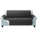 Artiss Sofa Cover Quilted Couch Covers Protector Slipcovers 3 Seater Dark Grey