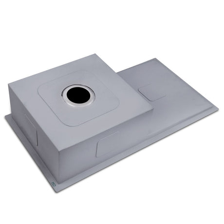 Cefito 87cm x 45cm Stainless Steel Kitchen Sink Under/Top/Flush Mount Silver