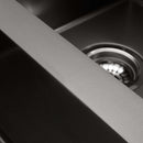 Cefito 77cm x 45cm Stainless Steel Kitchen Sink Under/Top/Flush Mount Black