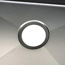 Cefito 77cm x 45cm Stainless Steel Kitchen Sink Under/Top/Flush Mount Black