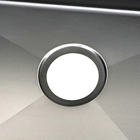 Cefito 77cm x 45cm Stainless Steel Kitchen Sink Under/Top/Flush Mount Black