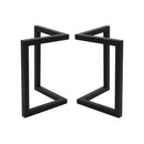 Artiss 2x Coffee Dining Table Legs 71x70CM Steel Industrial Vintage Bench Metal