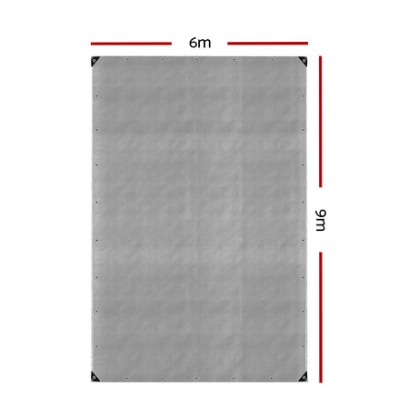 Instahut 6 x 9m Heavy Duty Poly Tarp