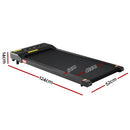 Everfit Treadmill Electric Walking Pad Home Gym Office Fitness Remote