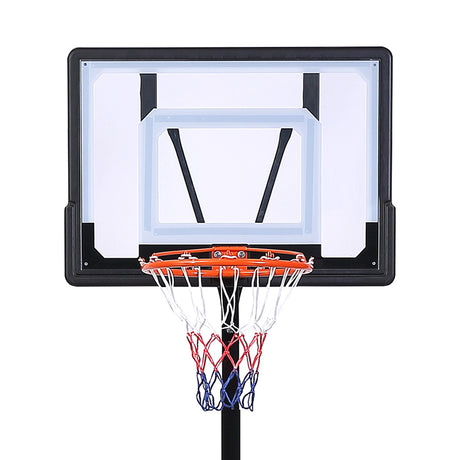 Basketball Hoop Stand Kid Rim Ring System Large Backboard Net Height Adjustable