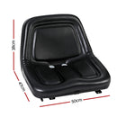 Giantz Tractor Seat Forklift Excavator Truck Universal Backrest Chair Adjustable