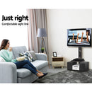 Artiss Floor TV Stand with Bracket Shelf Mount