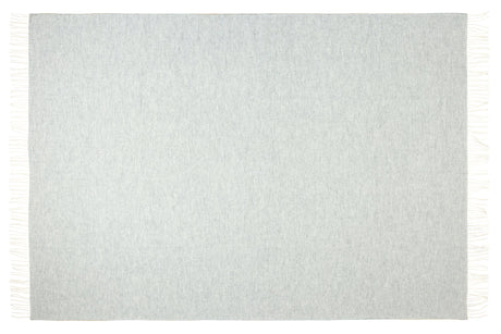 Chiswick Throw - Merino Wool/Cashmere - Light Grey