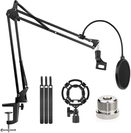 Microphone Radio Broadcasting Stand with 3/8