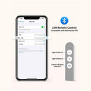 LED Portable Phone Holder Stand Wireless Remote Dimmable Selfie Fill Light Lamp White