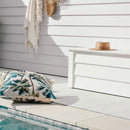 Cushion Cover-Coastal Fringe Natural-Palm Trees Natural-60cm x 60cm