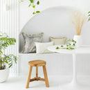 Cushion Cover-Coastal Fringe Natural-Seminyak Smoke-60cm x 60cm