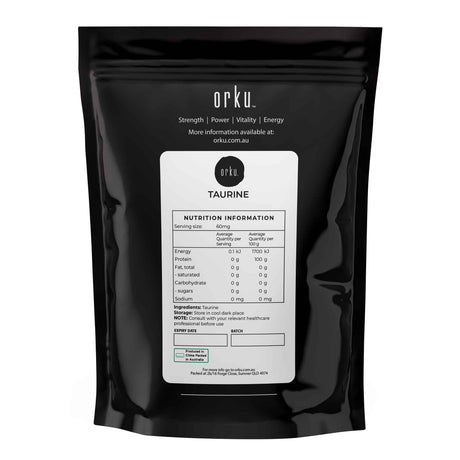 400g Taurine Powder - Pure Amino Acid Food Grade L-Taurine Vitamin Supplement