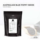 2Kg Poppy Seeds Pouch Blue Unwashed 100% Australian Food Baking Cooking Mineral