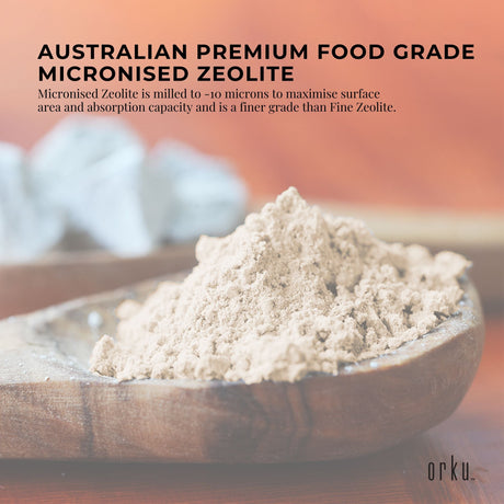 5kg Pure Micronised Zeolite Powder Supplement Tub Micronized Volcamin