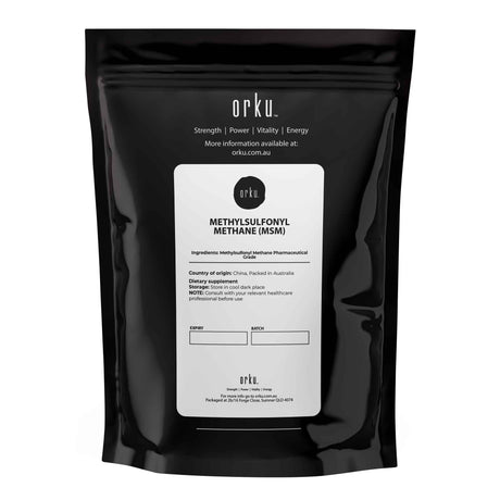 400g MSM Powder or Crystals Tub - 99% Pure Methylsulfonylmethane Dimethyl Sulfone