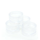 10x 3ml Lip Balm Containers Jars + Lids - Small Cosmetic Cream Sample Pot