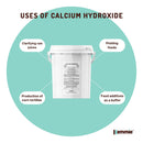 600g Food Grade Calcium Hydroxide Powder Tub FCC Hydrated Slaked Pickling Lime