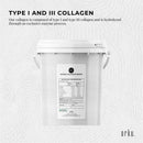 600g Collagen Powder Bucket - Bovine Protein Peptide Supplement Unflavoured