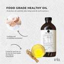 500ml Organic Hemp Seed Oil - Cold Pressed Food Grade Healthy Oils Foods