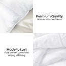 Laura Hill 500GSM Duck Down Feather Quilt Comforter Doona - Queen