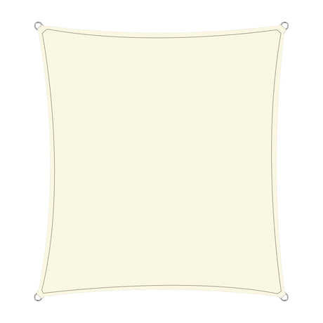 Wallaroo Waterproof Outdoor Shade Sail Canopy Sun Cloth  Square 4x4M