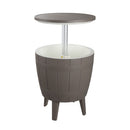Cool Bar Cooler Table Taupe