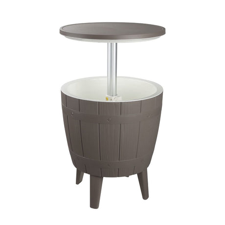 Cool Bar Cooler Table Taupe