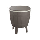 Cool Bar Cooler Table Taupe