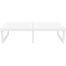 Mykonos Lounge Table XL - Silver Grey