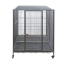 YES4PETS XXL Pet Dog Cat Cage Metal Crate Kennel Portable Puppy Cat Rabbit House