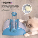Cat Play Box Kit Pet Toy Kitten Toys Interactive Ball Peek Hunting Toy-Blue