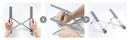 UGREEN 40289 Foldable Laptop Stand (Silver)
