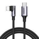 UGREEN 60763 90 Degree USB-C to iPhone 8-pin Cable 1M