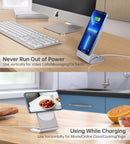 CHOETECH MIX00117SL Magasafe Fast Wireless Charger Stand Holder With PD20w Apadater For iPhone 13/iPhone 12 (H047+T517)