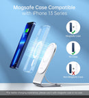 CHOETECH MIX00117SL Magasafe Fast Wireless Charger Stand Holder With PD20w Apadater For iPhone 13/iPhone 12 (H047+T517)